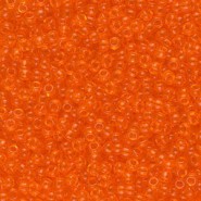 Miyuki seed beads 11/0 - Transparent orange 11-138